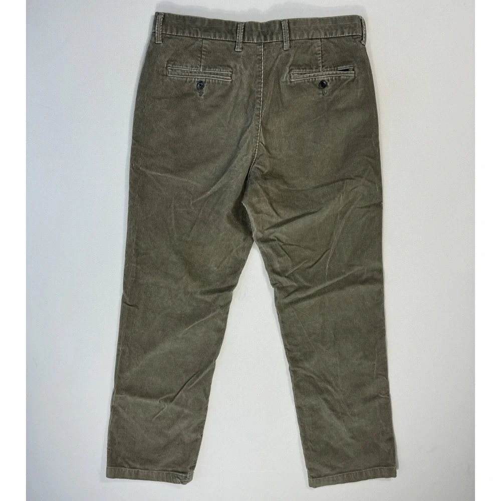 Marks & Spencer Regular Mens 34x31 Corduroy Pants Stretch Modern Classic Casual